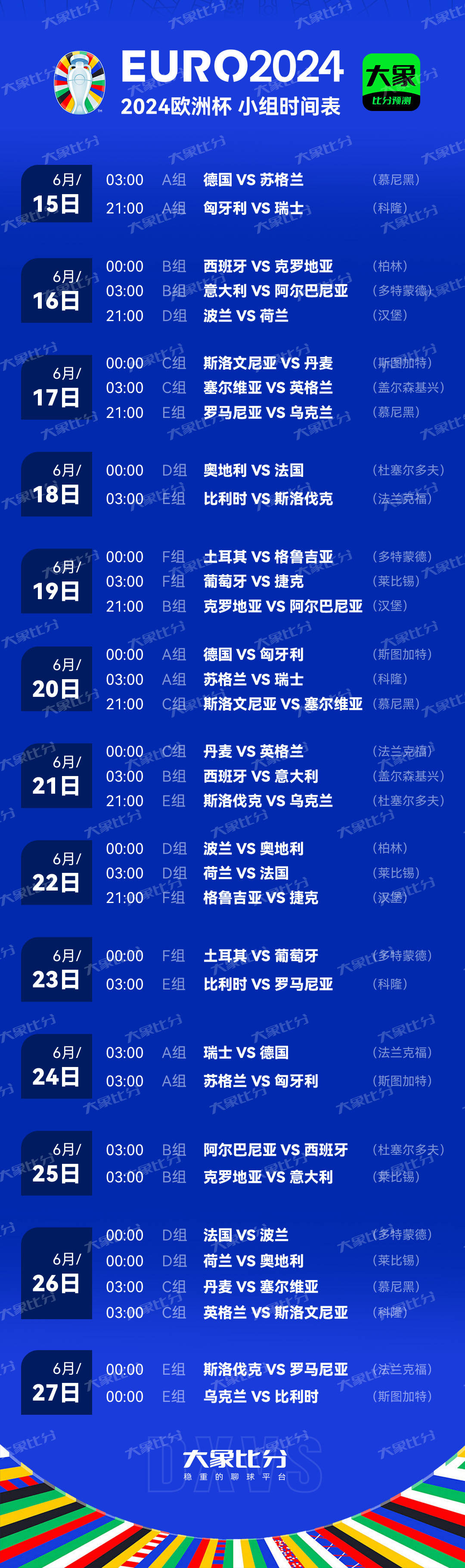欧洲冠军杯比赛日程揭晓：马德里竞技将迎战拜仁慕尼黑的简单介绍